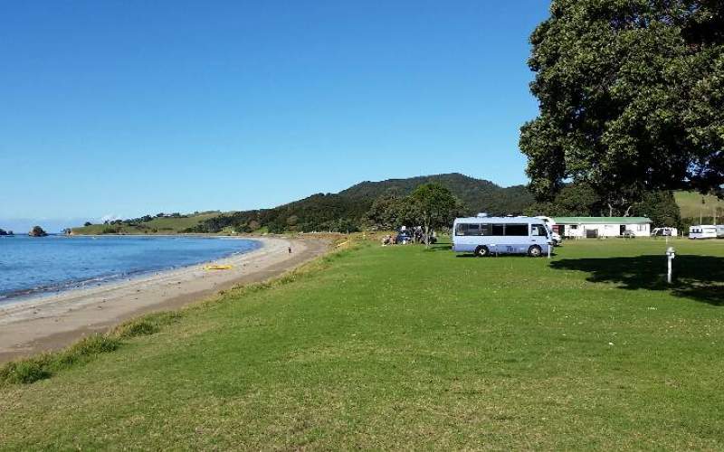 Bland Bay Motor Camp Full Service Camp New Zealand